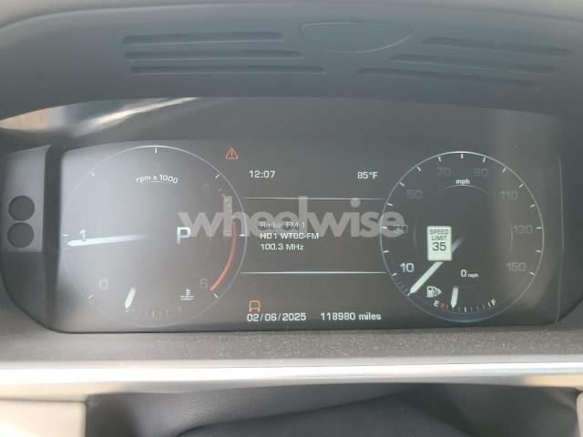 Photo 2 of 2016 LAND ROVER RANGE ROVER HSE (VIN SALGS2KF8GA317821)