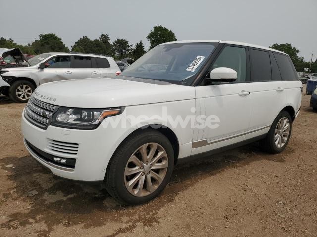 Photo 3 of 2016 LAND ROVER RANGE ROVER HSE (VIN SALGS2KF8GA317821)