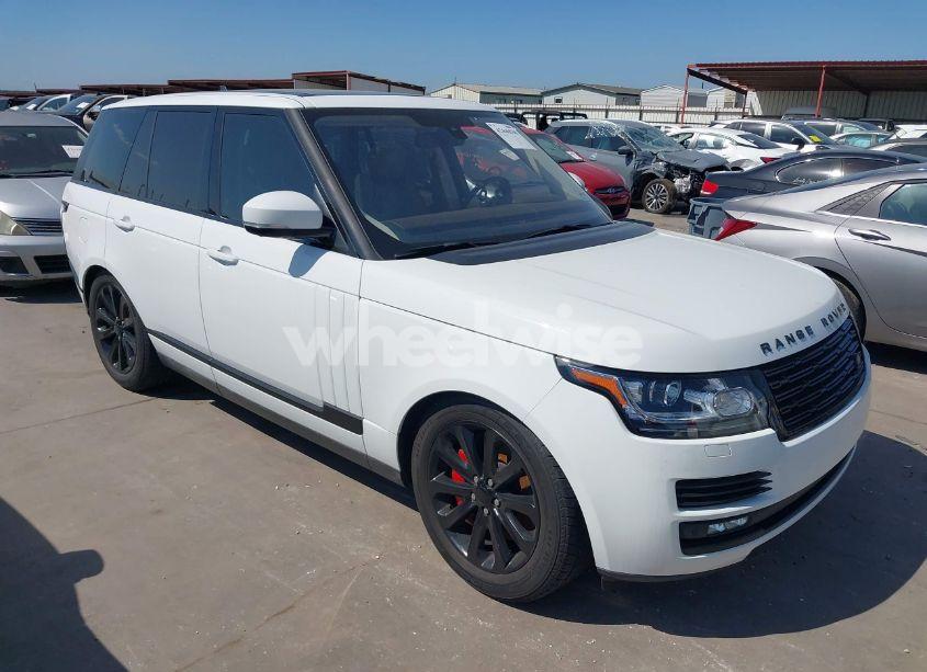 2016 Land Rover RANGE ROVER 3.0L V6 SUPERCHARGED HSE (VIN SALGS2PF0GA316798) main photo