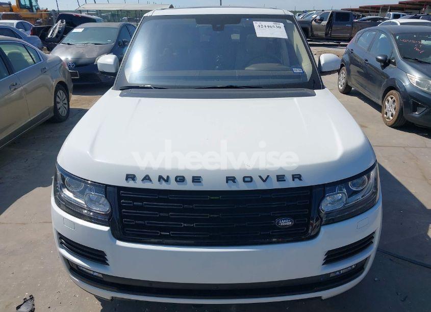 Photo 12 of 2016 Land Rover RANGE ROVER 3.0L V6 SUPERCHARGED HSE (VIN SALGS2PF0GA316798)