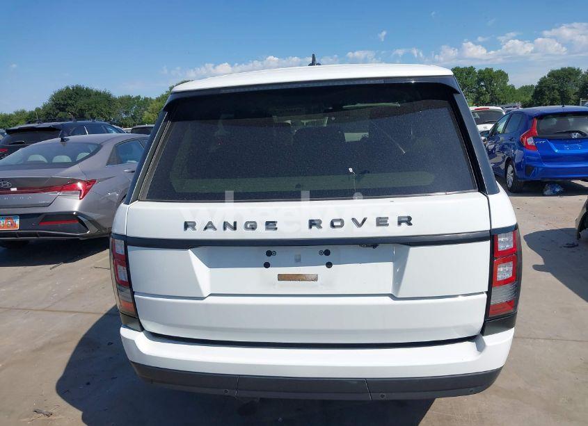 Photo 16 of 2016 Land Rover RANGE ROVER 3.0L V6 SUPERCHARGED HSE (VIN SALGS2PF0GA316798)