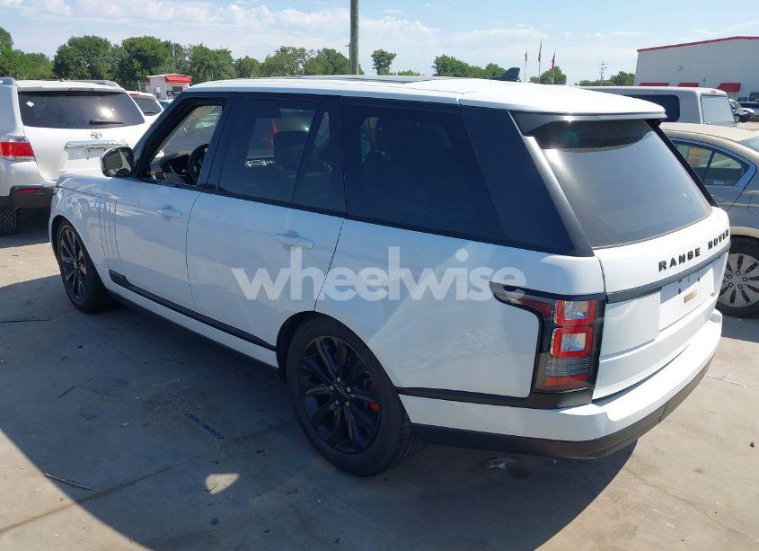 Photo 3 of 2016 Land Rover RANGE ROVER 3.0L V6 SUPERCHARGED HSE (VIN SALGS2PF0GA316798)