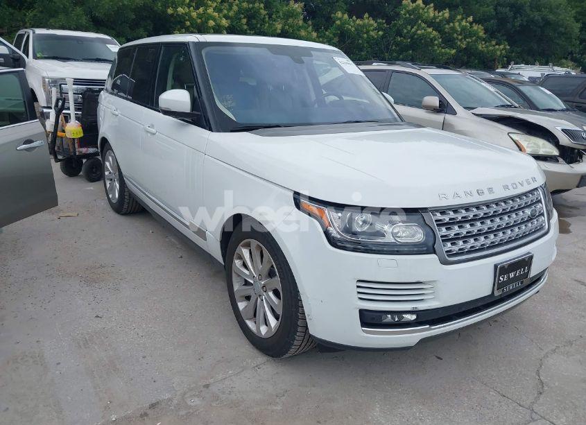 2016 Land Rover RANGE ROVER 3.0L V6 SUPERCHARGED HSE (VIN SALGS2PF2GA317810) main photo