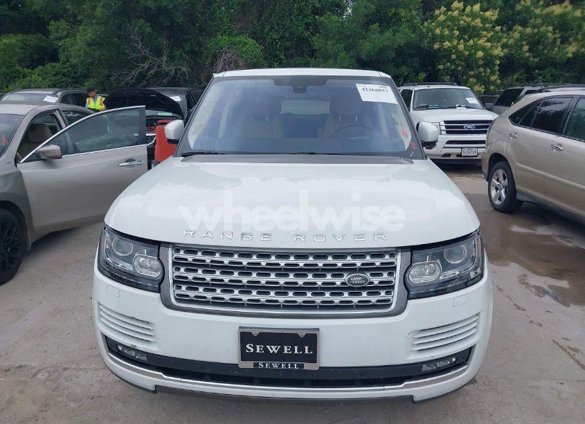 Photo 12 of 2016 Land Rover RANGE ROVER 3.0L V6 SUPERCHARGED HSE (VIN SALGS2PF2GA317810)