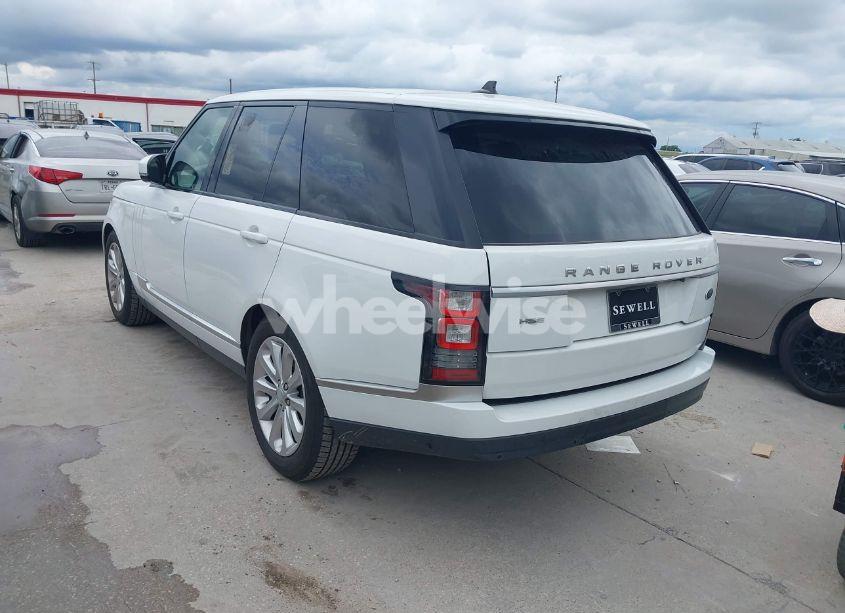 Photo 3 of 2016 Land Rover RANGE ROVER 3.0L V6 SUPERCHARGED HSE (VIN SALGS2PF2GA317810)