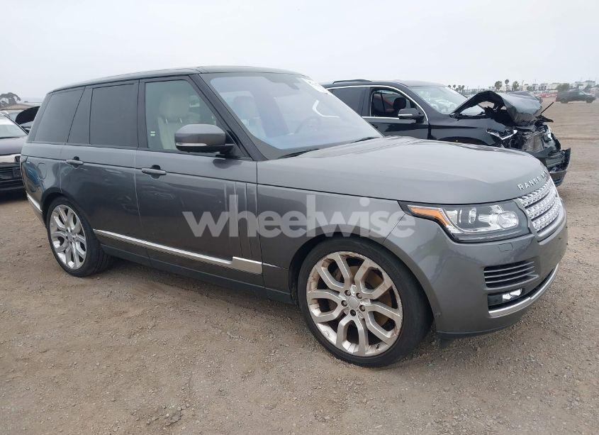2016 Land Rover RANGE ROVER 3.0L V6 SUPERCHARGED HSE (VIN SALGS2PF8GA289558) main photo