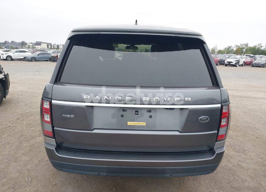Photo 16 of 2016 Land Rover RANGE ROVER 3.0L V6 SUPERCHARGED HSE (VIN SALGS2PF8GA289558)