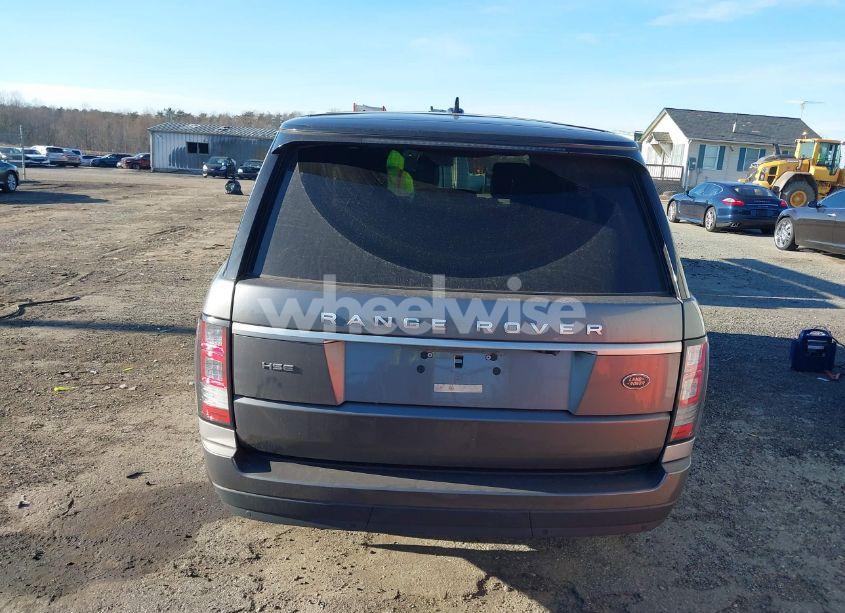 Photo 17 of 2016 Land Rover RANGE ROVER 3.0L V6 SUPERCHARGED HSE (VIN SALGS2PFXGA308076)