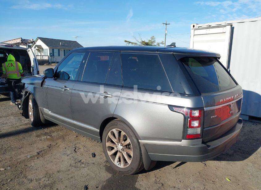 Photo 3 of 2016 Land Rover RANGE ROVER 3.0L V6 SUPERCHARGED HSE (VIN SALGS2PFXGA308076)