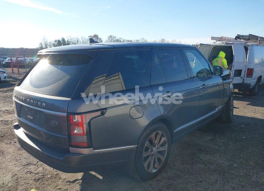 Photo 4 of 2016 Land Rover RANGE ROVER 3.0L V6 SUPERCHARGED HSE (VIN SALGS2PFXGA308076)