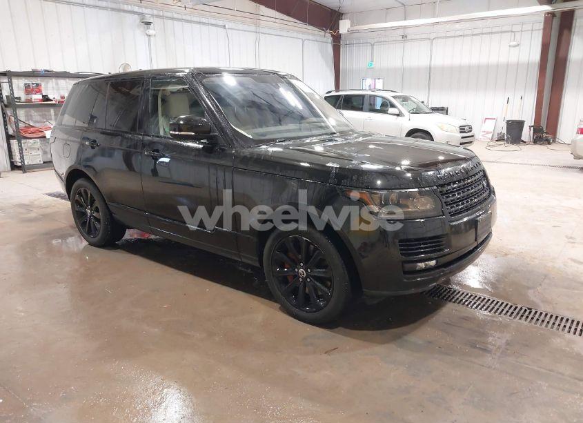 2016 Land Rover RANGE ROVER 3.0L V6 SUPERCHARGED HSE (VIN SALGS2PFXGA314542) main photo