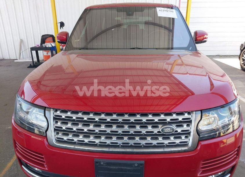 Photo 12 of 2016 Land Rover RANGE ROVER 3.0L V6 SUPERCHARGED HSE (VIN SALGS2PFXGA316291)