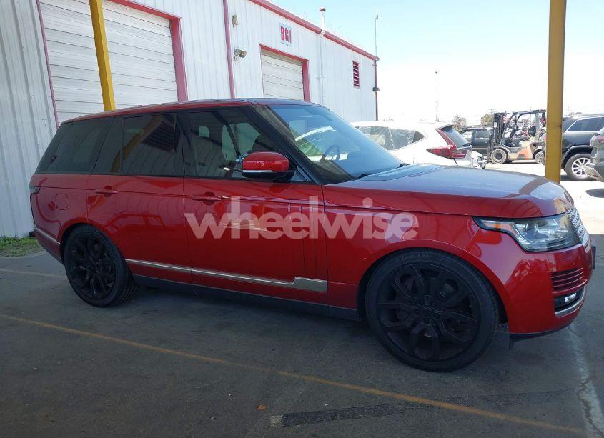 Photo 13 of 2016 Land Rover RANGE ROVER 3.0L V6 SUPERCHARGED HSE (VIN SALGS2PFXGA316291)