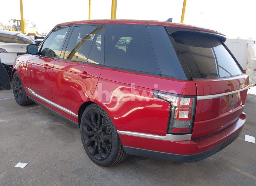 Photo 3 of 2016 Land Rover RANGE ROVER 3.0L V6 SUPERCHARGED HSE (VIN SALGS2PFXGA316291)