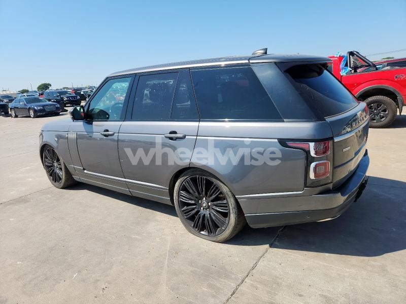 2018 LAND ROVER RANGE ROVER SUPERCHARGED N/A (VIN SALGS2RE5JA397602) main photo