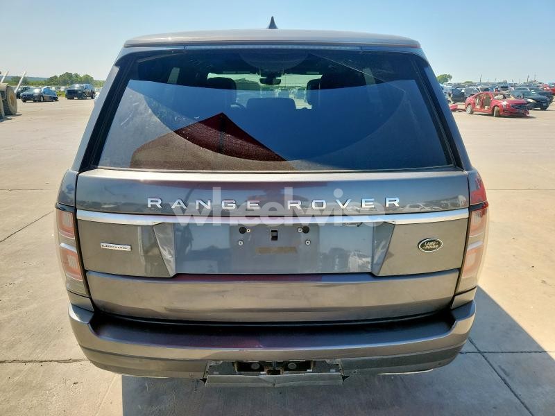 Photo 3 of 2018 LAND ROVER RANGE ROVER SUPERCHARGED N/A (VIN SALGS2RE5JA397602)