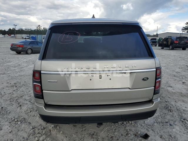 Photo 6 of 2019 LAND ROVER RANGE ROVER SUPERCHARGED N/A (VIN SALGS2RE9KA540620)
