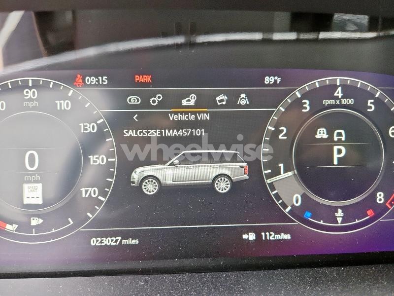 Photo 3 of 2021 LAND ROVER RANGE ROVER WESTMINSTER EDITION (VIN SALGS2SE1MA457101)