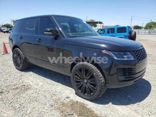 Photo 9 of 2020 LAND ROVER RANGE ROVER P525 HSE N/A (VIN SALGS2SE9LA589053)