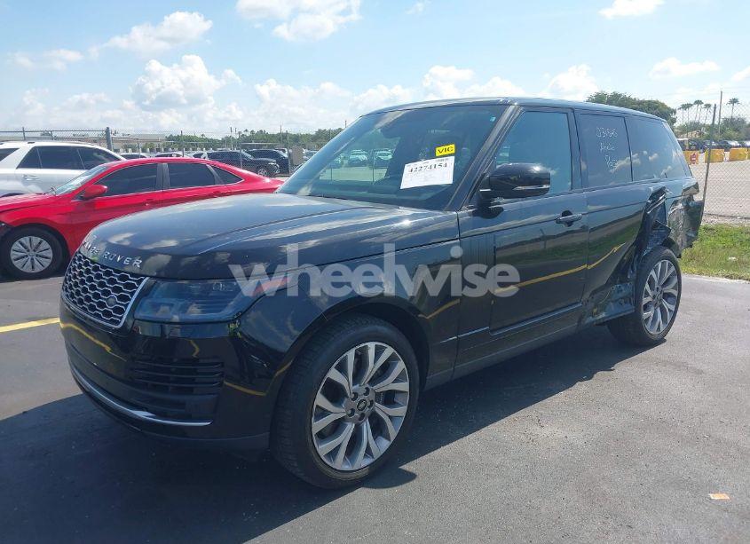 Photo 2 of 2019 Land Rover RANGE ROVER 3.0L V6 SUPERCHARGED HSE (VIN SALGS2SV0KA552908)