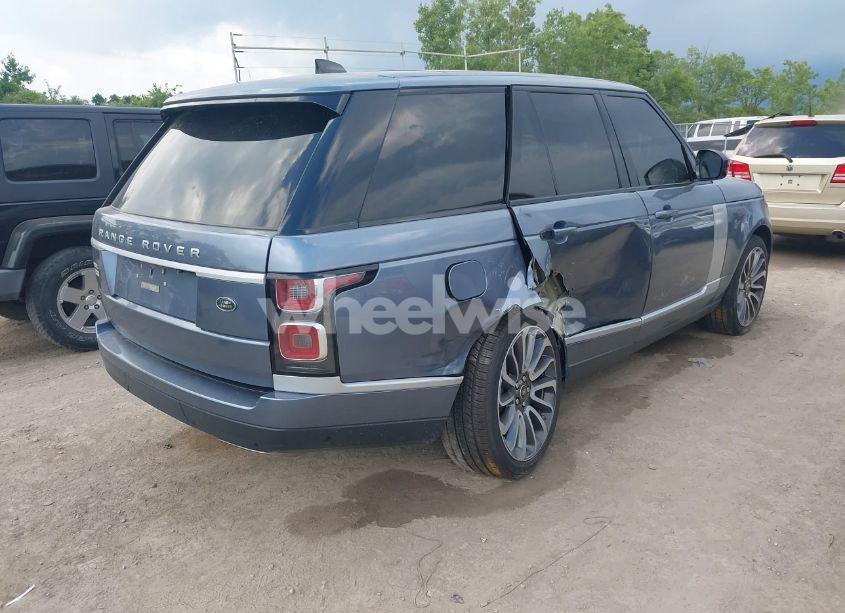 Photo 4 of 2019 Land Rover RANGE ROVER 3.0L V6 SUPERCHARGED HSE (VIN SALGS2SV5KA561216)