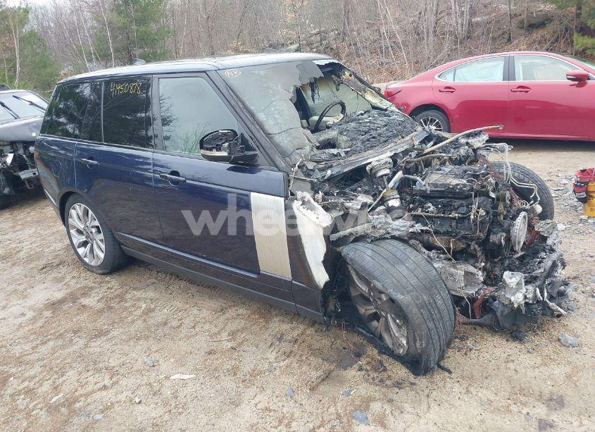 2018 Land Rover RANGE ROVER 3.0L V6 SUPERCHARGED HSE (VIN SALGS2SV9JA510154) main photo