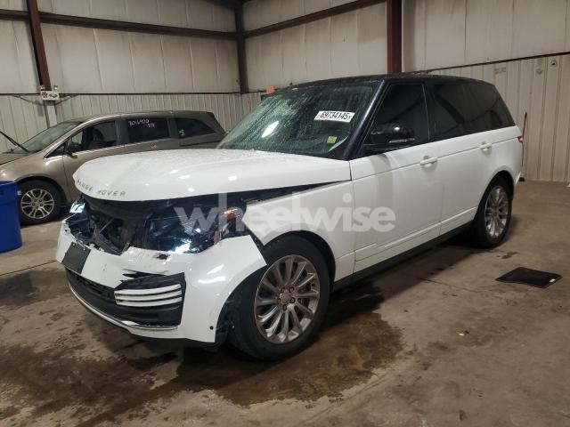 Photo 2 of 2019 LAND ROVER RANGE ROVER HSE (VIN SALGS2SV9KA537906)