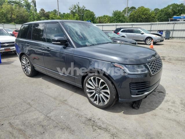 2019 LAND ROVER RANGE ROVER HSE (VIN SALGS2SV9KA547710) main photo