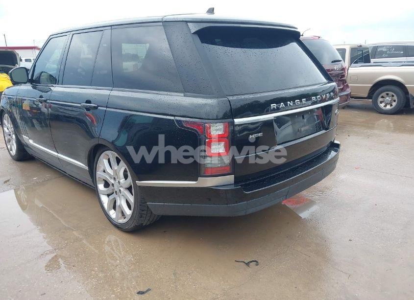 Photo 3 of 2015 Land Rover RANGE ROVER 3.0L V6 SUPERCHARGED HSE (VIN SALGS2VF0FA232420)