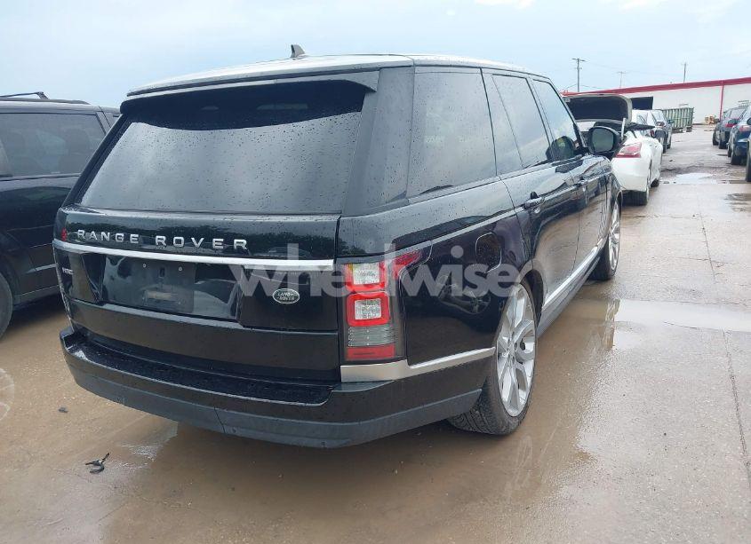 Photo 4 of 2015 Land Rover RANGE ROVER 3.0L V6 SUPERCHARGED HSE (VIN SALGS2VF0FA232420)