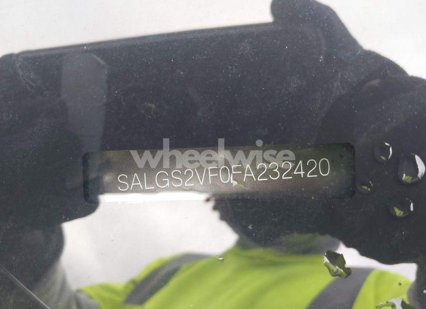 Photo 9 of 2015 Land Rover RANGE ROVER 3.0L V6 SUPERCHARGED HSE (VIN SALGS2VF0FA232420)