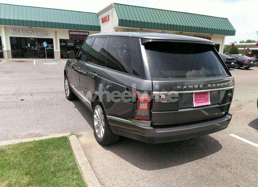 Photo 3 of 2015 Land Rover RANGE ROVER HSE (VIN SALGS2VF2FA204215)