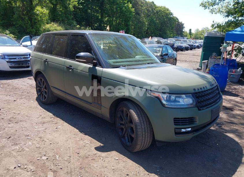 2016 Land Rover RANGE ROVER 3.0L V6 SUPERCHARGED HSE (VIN SALGS2VF6GA269683) main photo