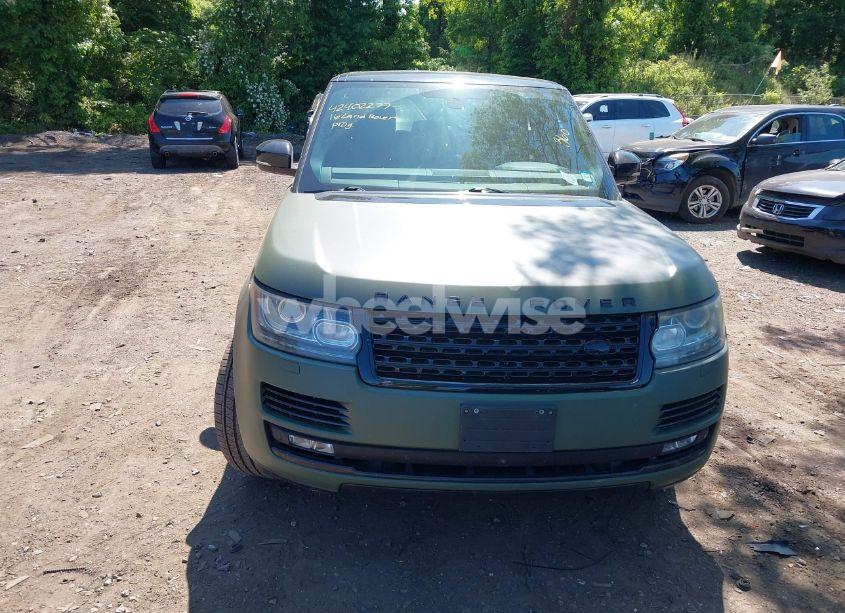 Photo 12 of 2016 Land Rover RANGE ROVER 3.0L V6 SUPERCHARGED HSE (VIN SALGS2VF6GA269683)