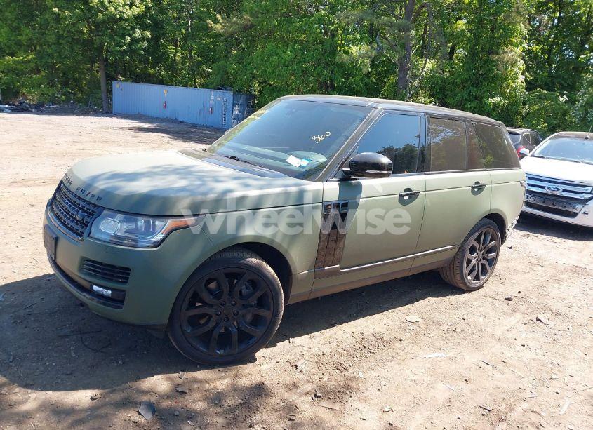 Photo 14 of 2016 Land Rover RANGE ROVER 3.0L V6 SUPERCHARGED HSE (VIN SALGS2VF6GA269683)