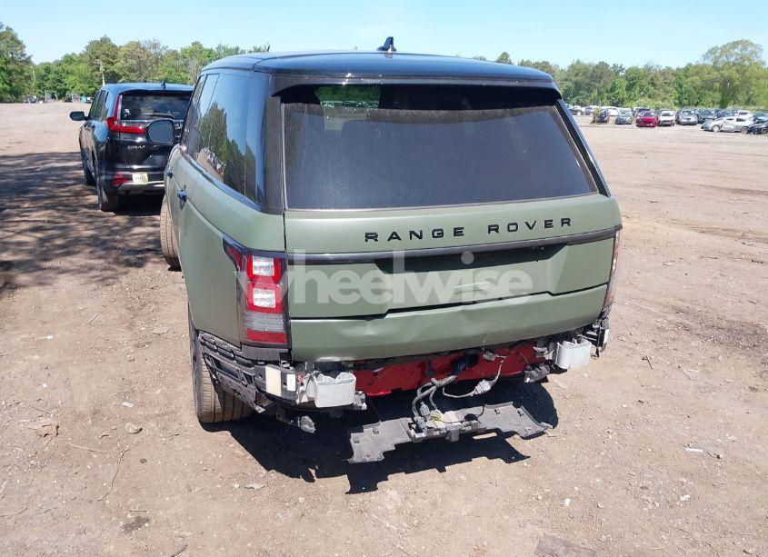 Photo 6 of 2016 Land Rover RANGE ROVER 3.0L V6 SUPERCHARGED HSE (VIN SALGS2VF6GA269683)