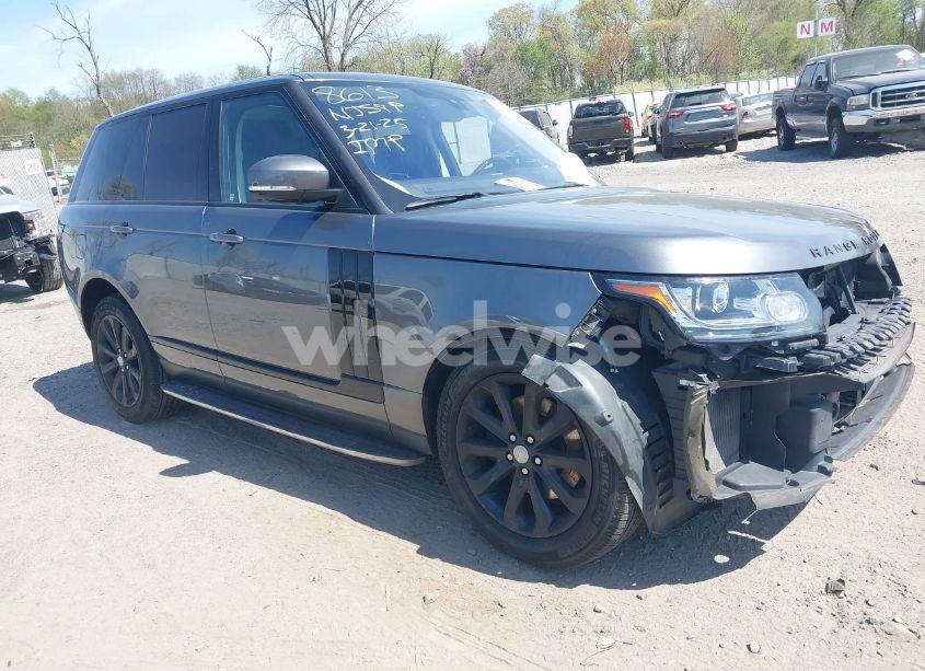 2015 Land Rover RANGE ROVER 3.0L V6 SUPERCHARGED HSE (VIN SALGS2VF7FA231099) main photo
