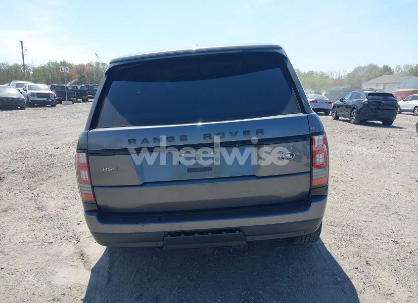 Photo 17 of 2015 Land Rover RANGE ROVER 3.0L V6 SUPERCHARGED HSE (VIN SALGS2VF7FA231099)