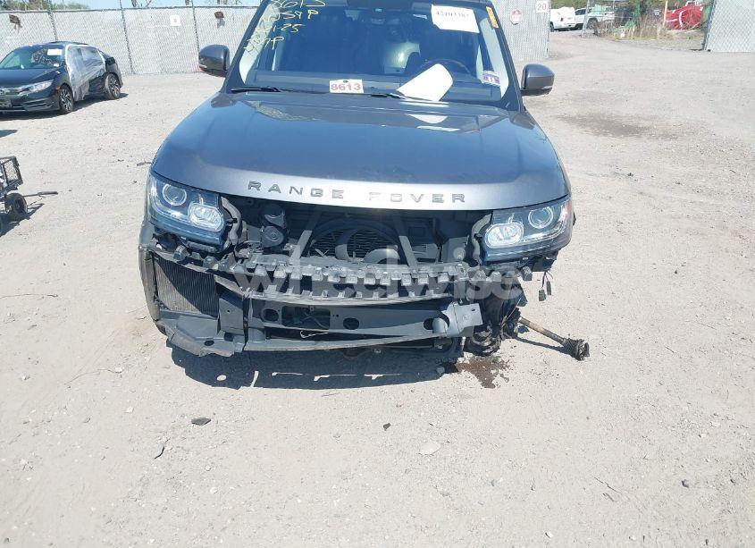 Photo 6 of 2015 Land Rover RANGE ROVER 3.0L V6 SUPERCHARGED HSE (VIN SALGS2VF7FA231099)