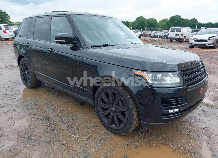 2015 Land Rover RANGE ROVER 3.0L V6 SUPERCHARGED HSE (VIN SALGS2VF8FA214859) main photo