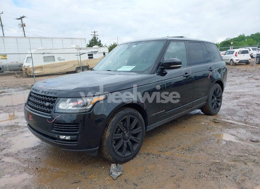Photo 2 of 2015 Land Rover RANGE ROVER 3.0L V6 SUPERCHARGED HSE (VIN SALGS2VF8FA214859)