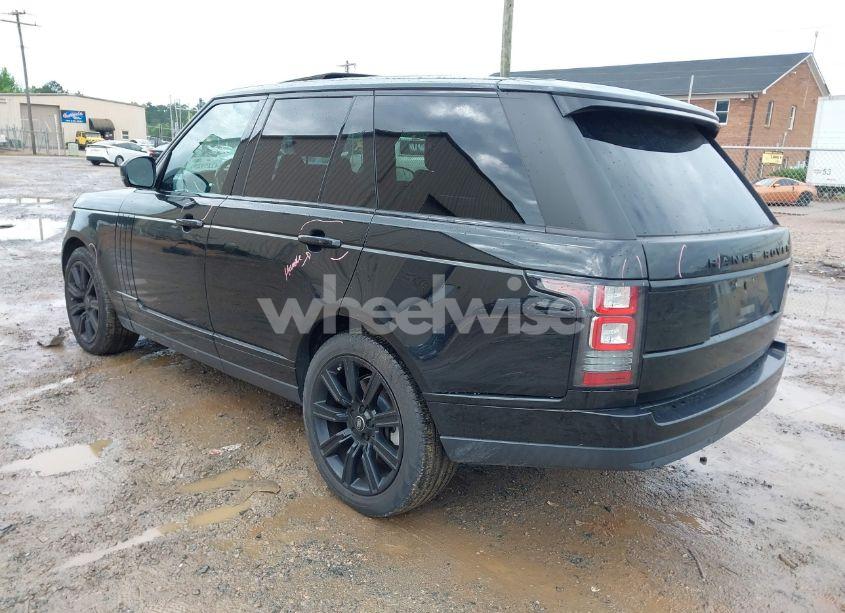 Photo 3 of 2015 Land Rover RANGE ROVER 3.0L V6 SUPERCHARGED HSE (VIN SALGS2VF8FA214859)