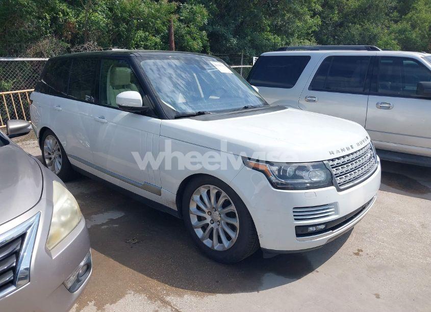 2016 Land Rover RANGE ROVER 3.0L V6 SUPERCHARGED HSE (VIN SALGS2VF9GA267314) main photo