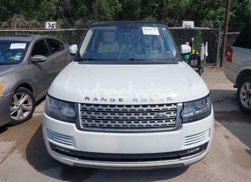 Photo 12 of 2016 Land Rover RANGE ROVER 3.0L V6 SUPERCHARGED HSE (VIN SALGS2VF9GA267314)