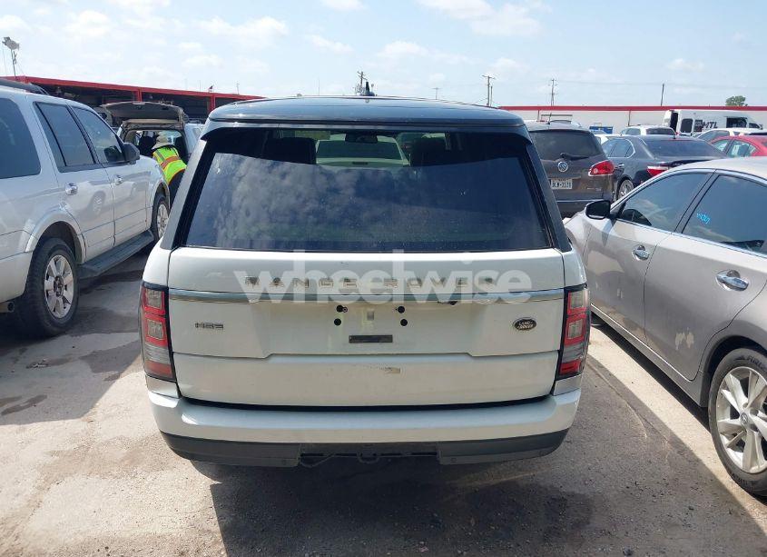 Photo 16 of 2016 Land Rover RANGE ROVER 3.0L V6 SUPERCHARGED HSE (VIN SALGS2VF9GA267314)