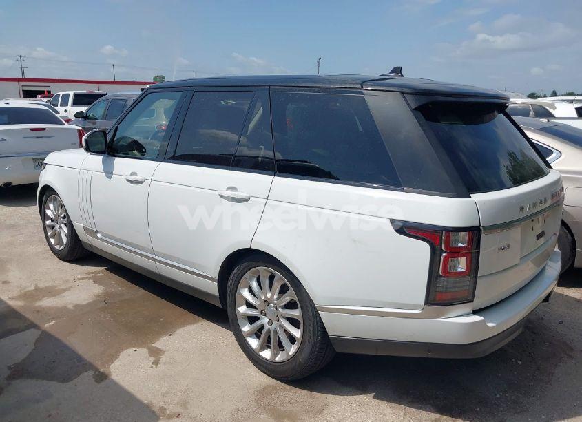 Photo 3 of 2016 Land Rover RANGE ROVER 3.0L V6 SUPERCHARGED HSE (VIN SALGS2VF9GA267314)