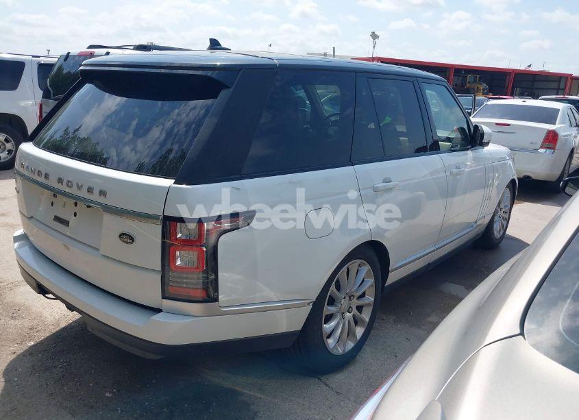 Photo 4 of 2016 Land Rover RANGE ROVER 3.0L V6 SUPERCHARGED HSE (VIN SALGS2VF9GA267314)