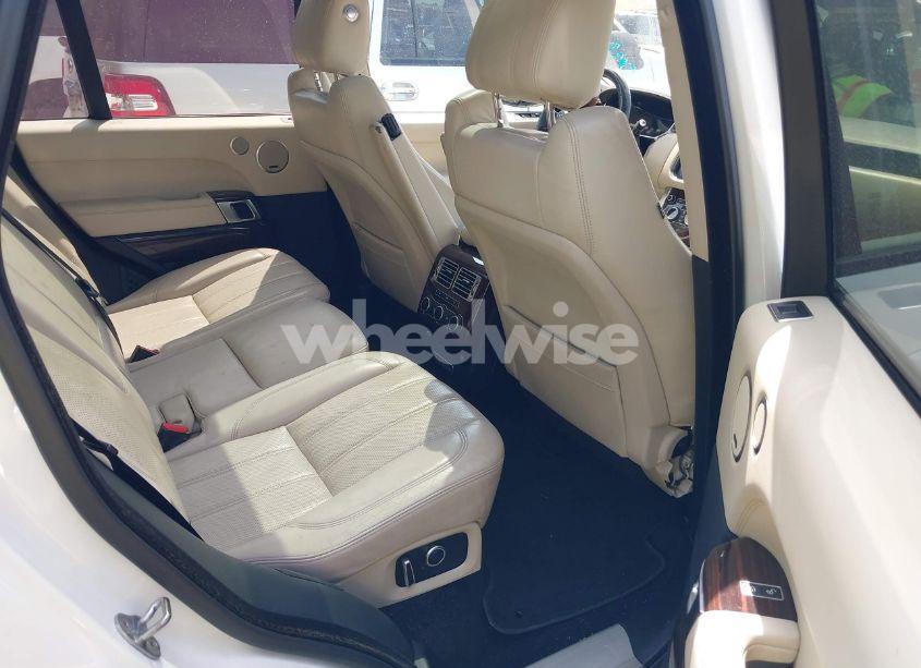 Photo 8 of 2016 Land Rover RANGE ROVER 3.0L V6 SUPERCHARGED HSE (VIN SALGS2VF9GA267314)