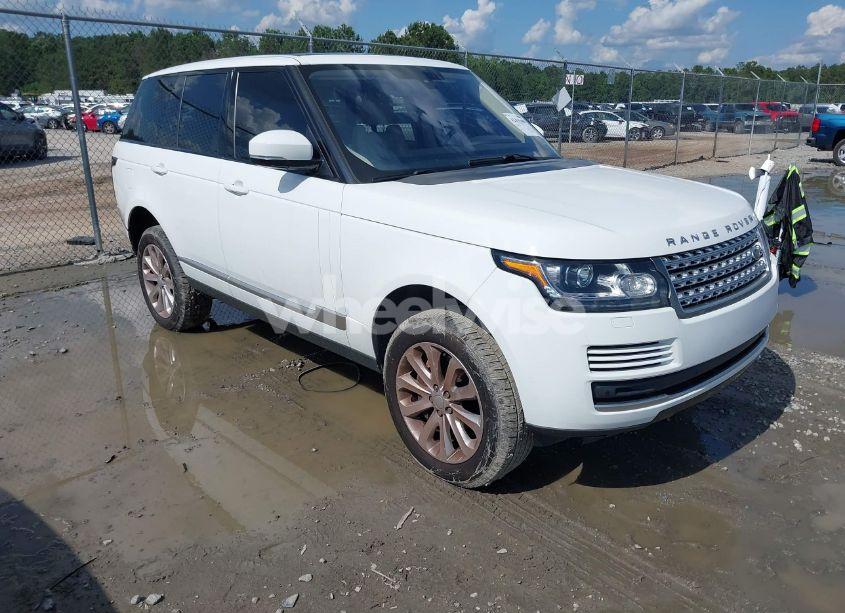 2016 Land Rover RANGE ROVER 3.0L V6 SUPERCHARGED HSE (VIN SALGS2VFXGA254295) main photo