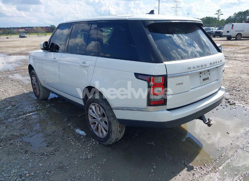 Photo 3 of 2016 Land Rover RANGE ROVER 3.0L V6 SUPERCHARGED HSE (VIN SALGS2VFXGA254295)